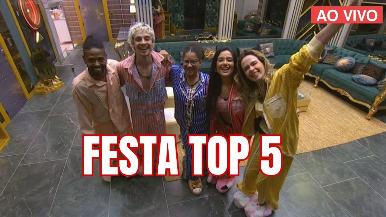 🔴​ BBB 26 -  FESTA TOP 5 AO VIVO COM PARTICIPA&Ccedil;&Atilde;O DE BOB SINCLAIR E OUTROS ARTISTAS + ENQUETES