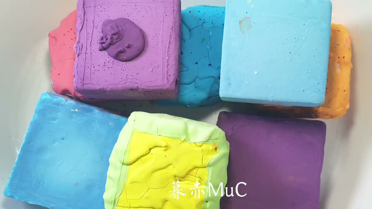 Colorful Wet Starch-Coated Chalk