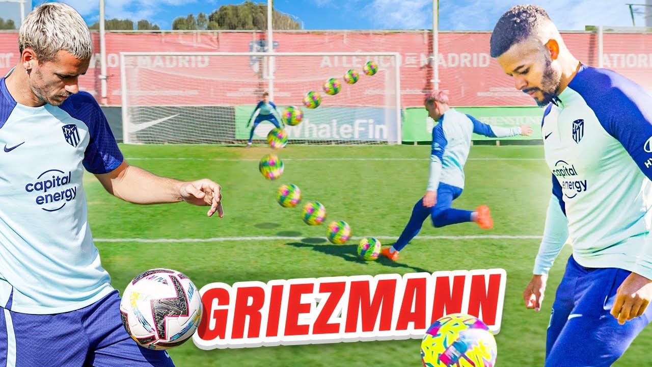 SHOOTING SESSION WITH ANTOINE GRIEZMANN 🤩🇫🇷