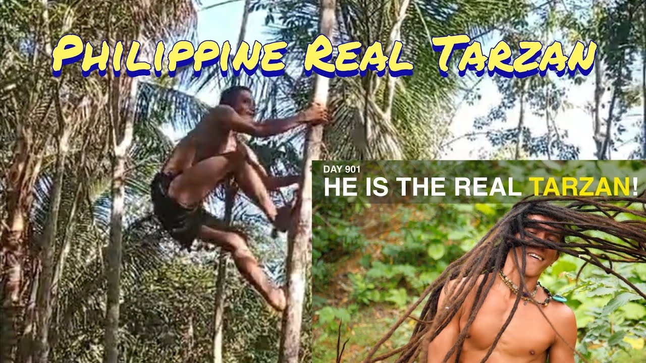 The real life tarzan // tarzan life // tarzan exist// Philippine tarzan