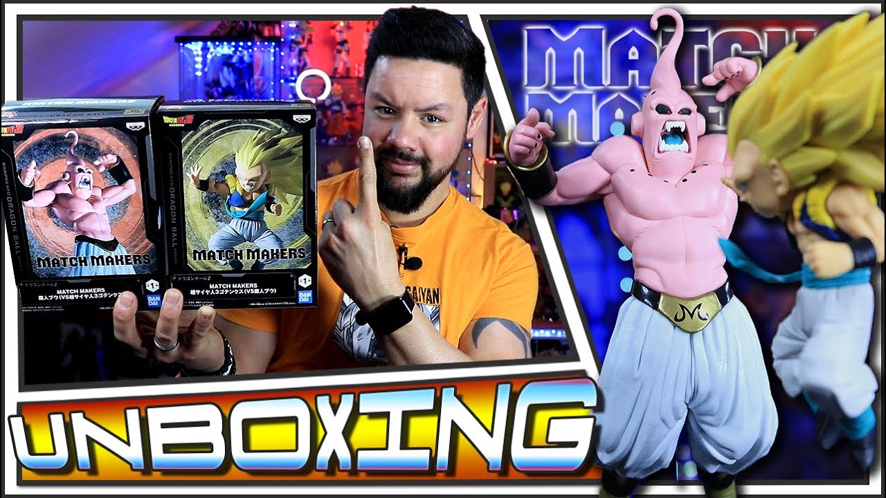 GOTENKS vs MAJIN BUU UNBOXING FIGURINE MATCH MAKERS PRIZE BANPRESTO