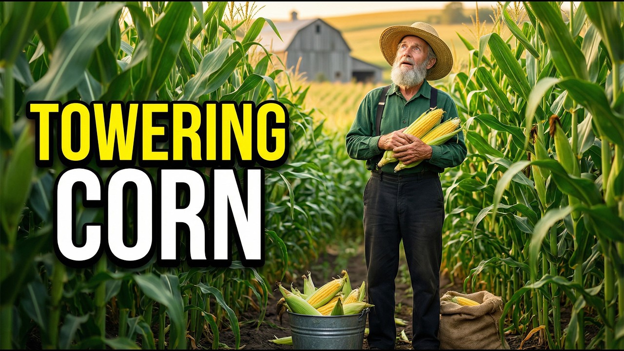 The Amish Way to Grow Corn That Towers Over Your Head