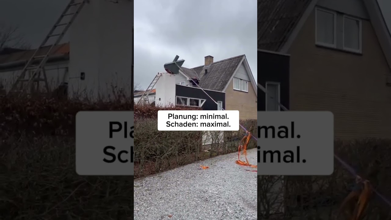 Man denkt, man zieht nur den Schornstein&hellip; und pl&ouml;tzlich h&auml;ngt mehr dran als geplant 😅