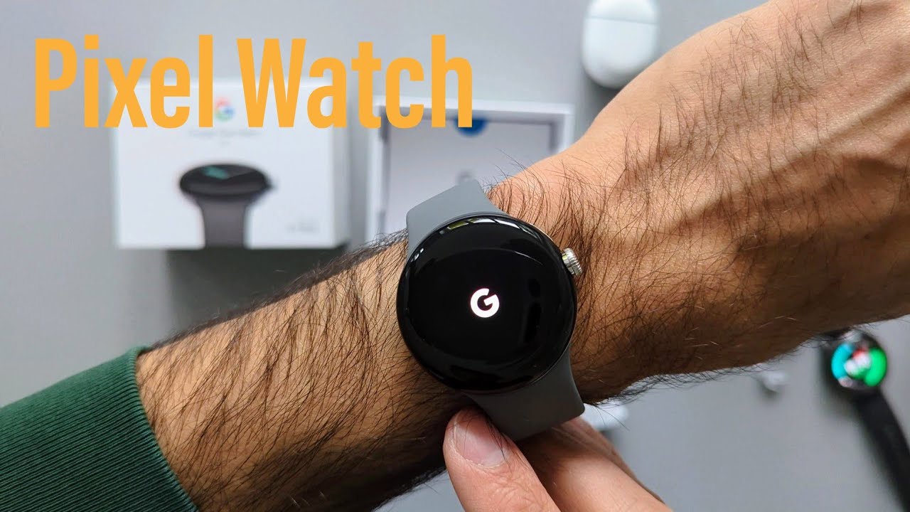 Pixel Watch (Polished Silver/Charcoal Active): Unboxing and First Impression! (Shot on Pixel 7 Pro)