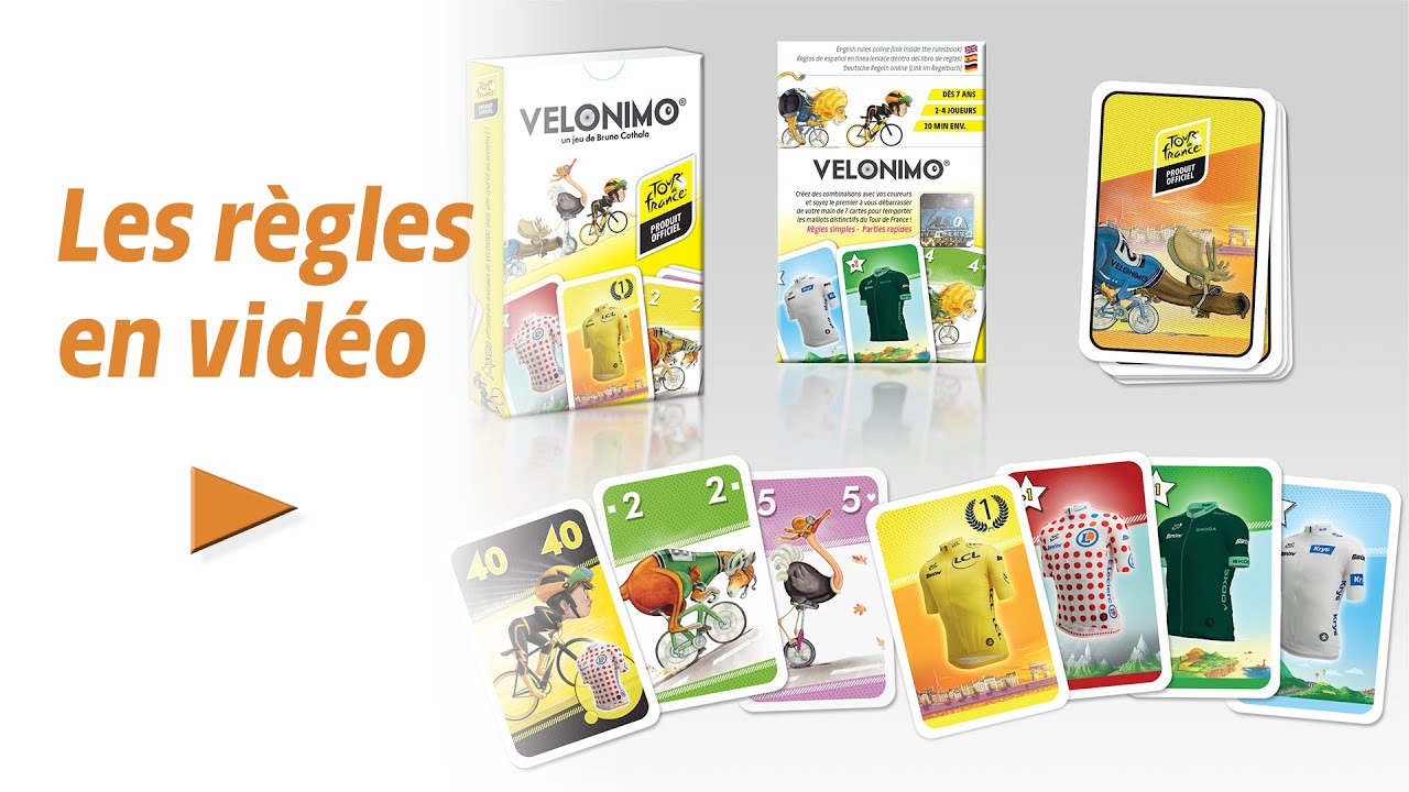 Règles VELONIMO Edition Tour de France