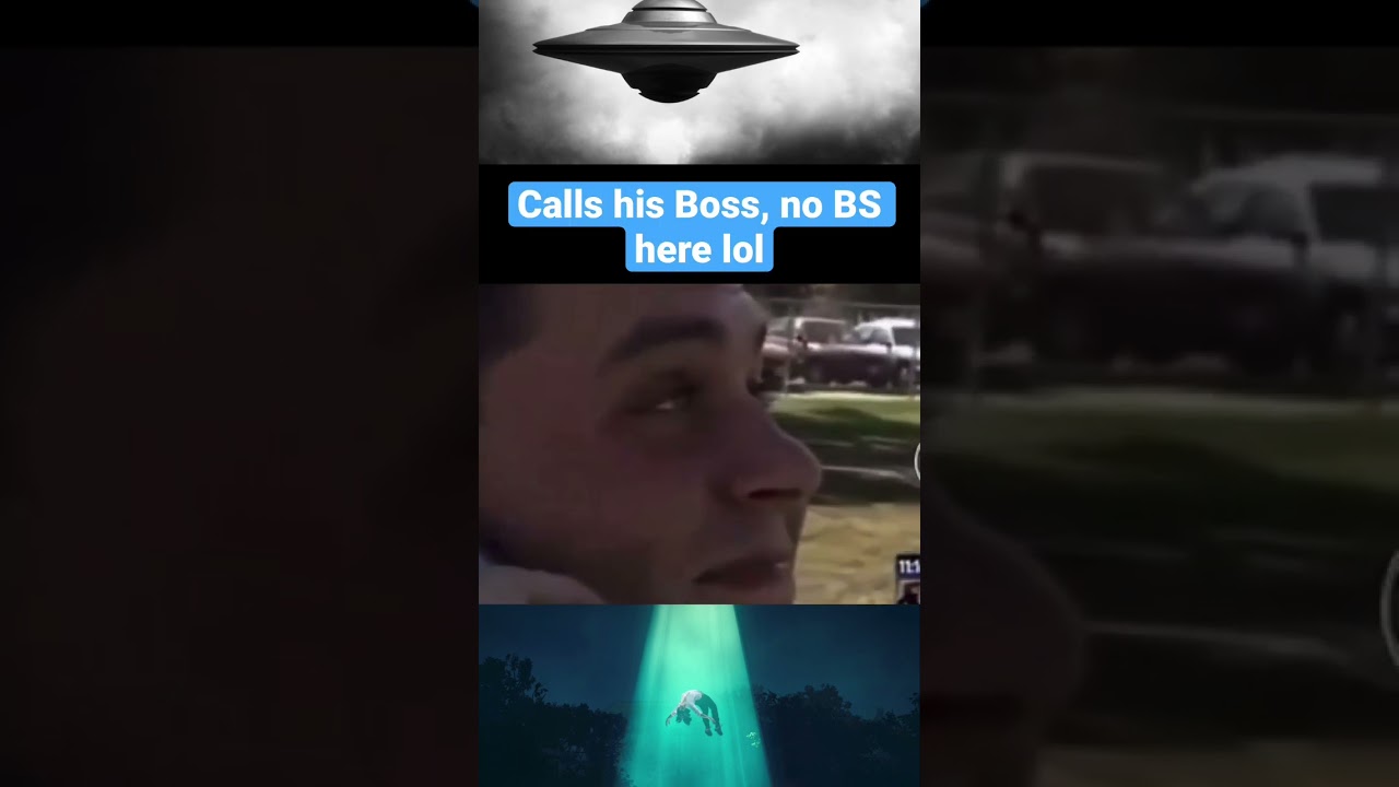 UFOS listening to us!!?? Guy summons them on Live Tv! #shorts #aliens