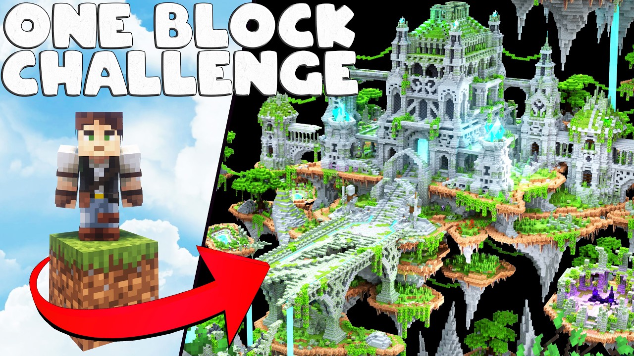 Лучший мир SKYBLOCK, созданный БЕЗ МОДОВ!