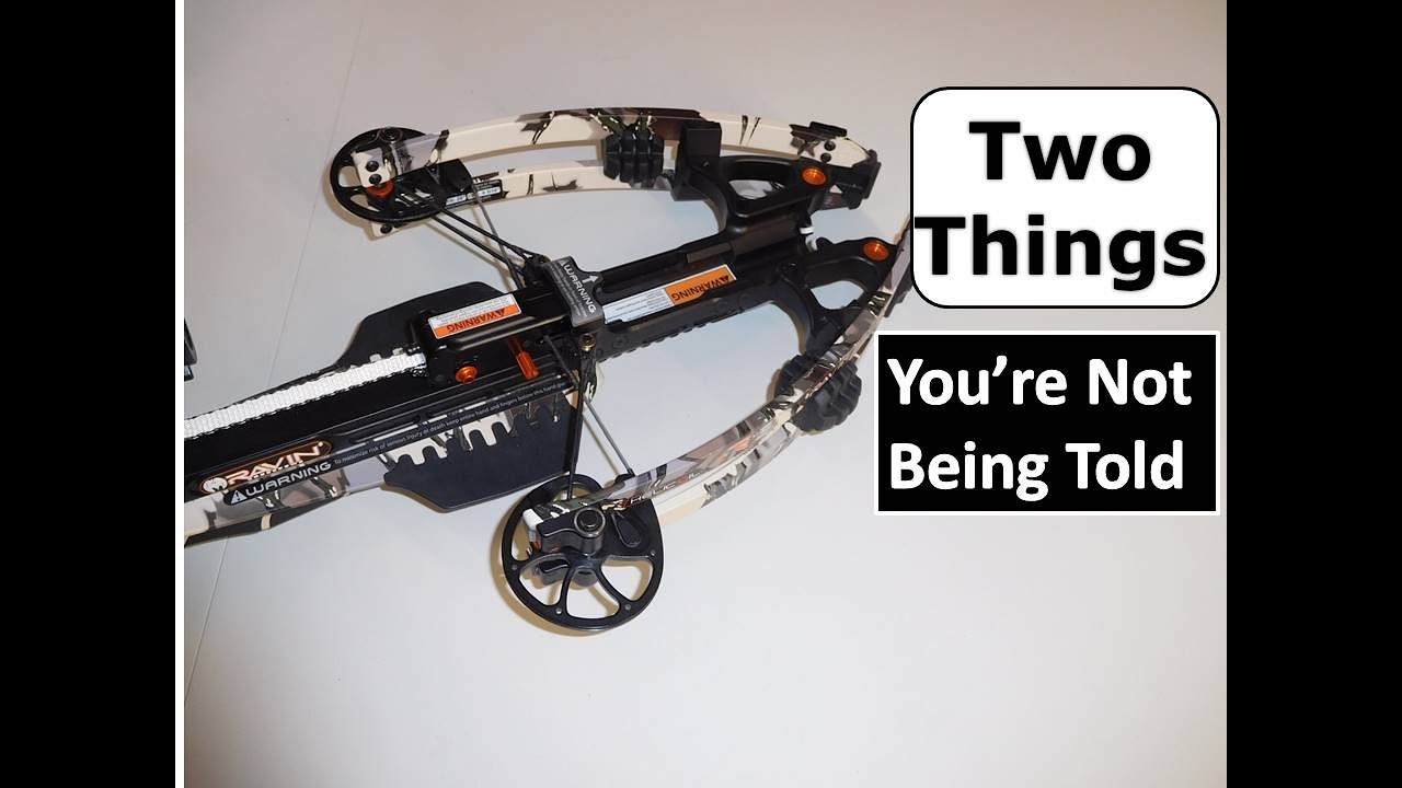 Ravin Crossbow 2 Things You're Not Being Told
