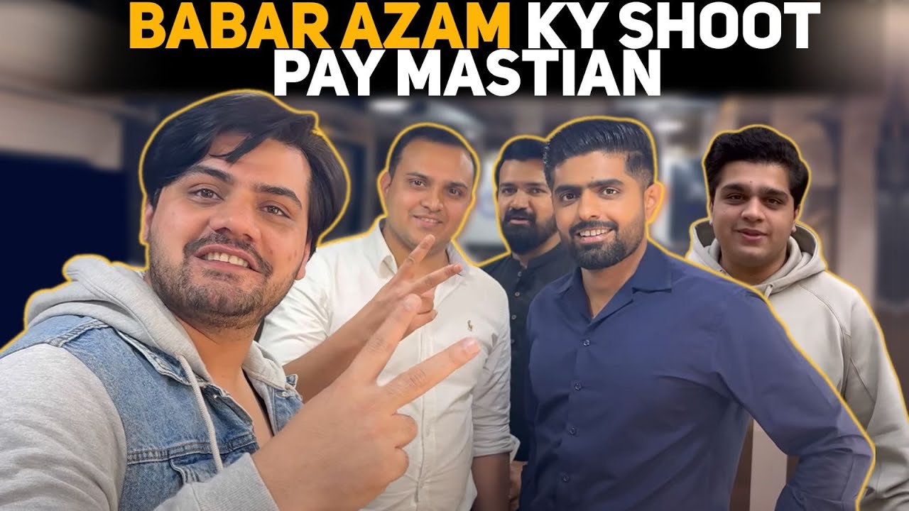 Бабар Азам Кей Shoot Pay Mastian | Фейсал Азам Вибес