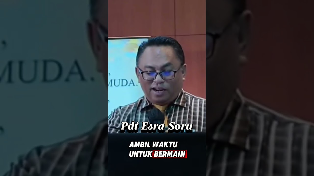 Gunakan Waktu Sebaik-Baiknya - Pdt Esra Soru #firmantuhan #renungankristen #motivasi #esrasoru