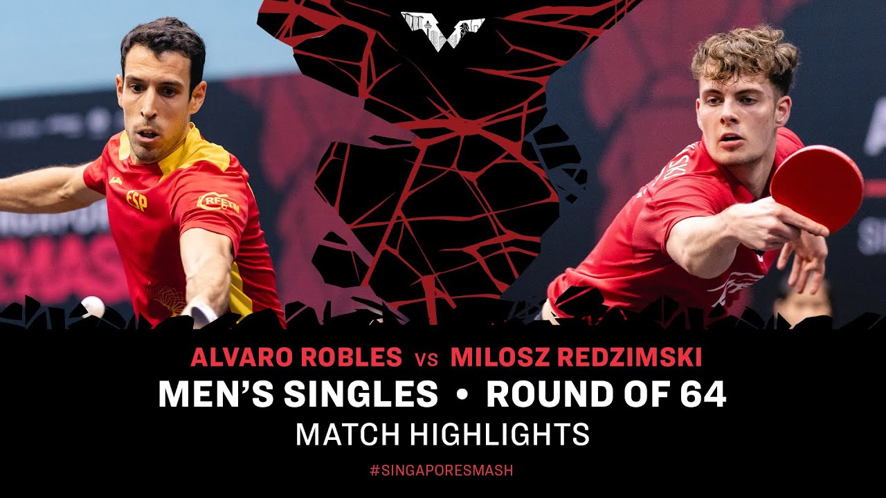 Alvaro Robles vs Milosz Redzimski | MS R64 | Singapore Smash 2024