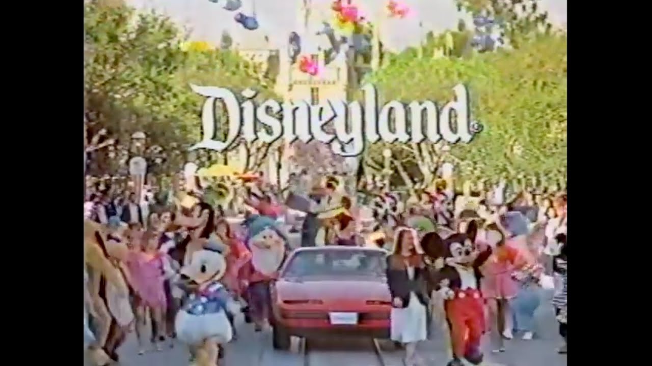 Vintage 1986 TV Commercial | Disneyland 30th Anniversary Car Giveaway (April 1986)