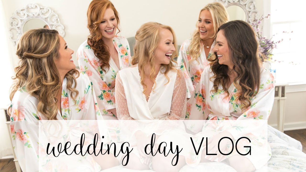 Wedding Day Vlog | Getting ready for my wedding! | Amanda John