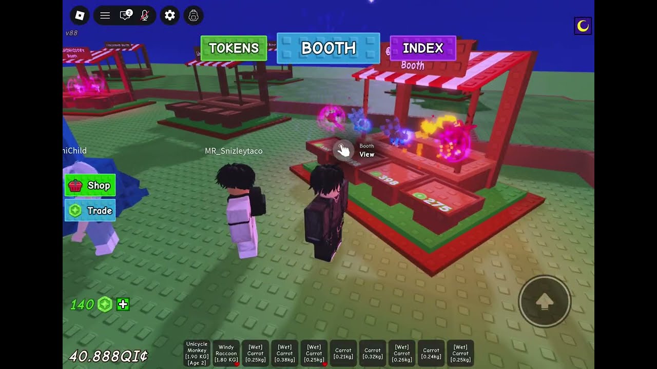 I got a kitsune on grow a garden trade world 