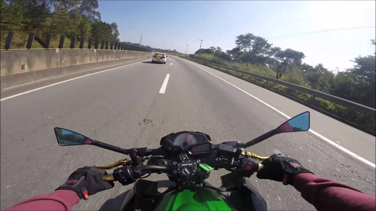 Rodolfinho da Z- Testando Kawasaki Z 300