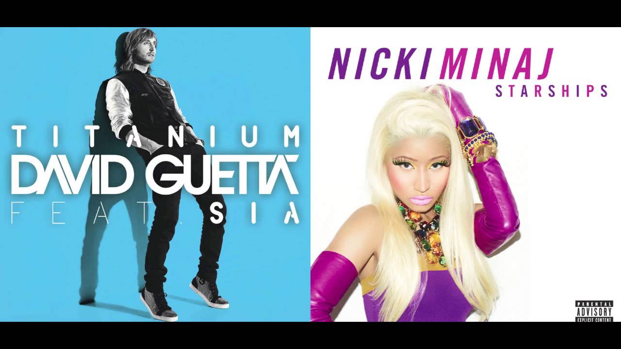 David Guetta Vs Nicki Minaj - Titanium Starships [DJ Spoiltkid Mash Up]