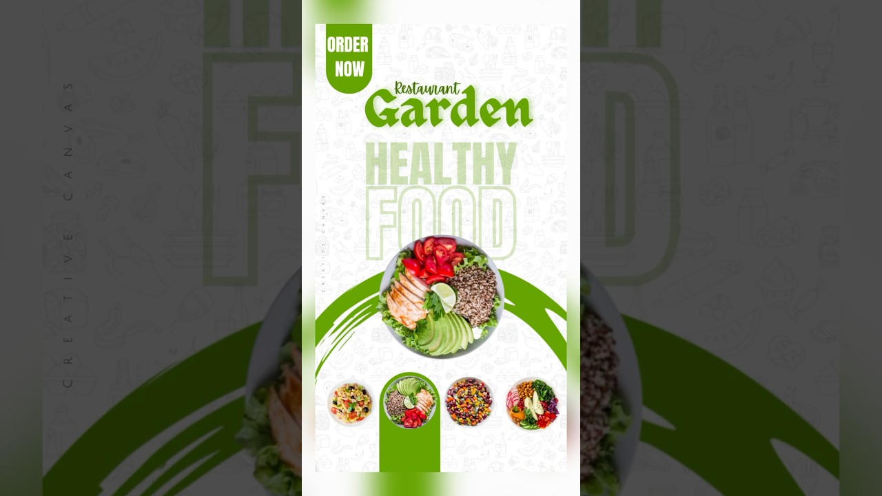 I designed this animated food ad on canva #tutorial #canvacountdown #canvadesign #canvaanimation