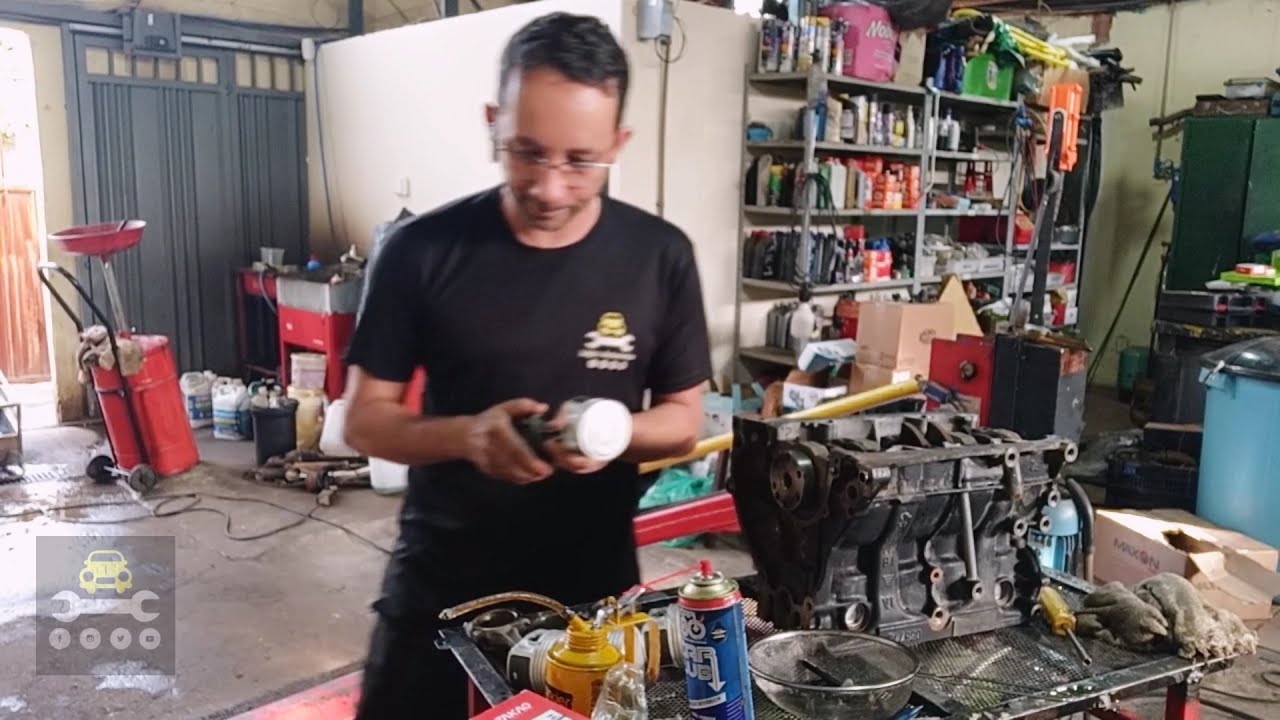 Montagem motor Renault posição de capa de mancal, bielas e pistões / dicas