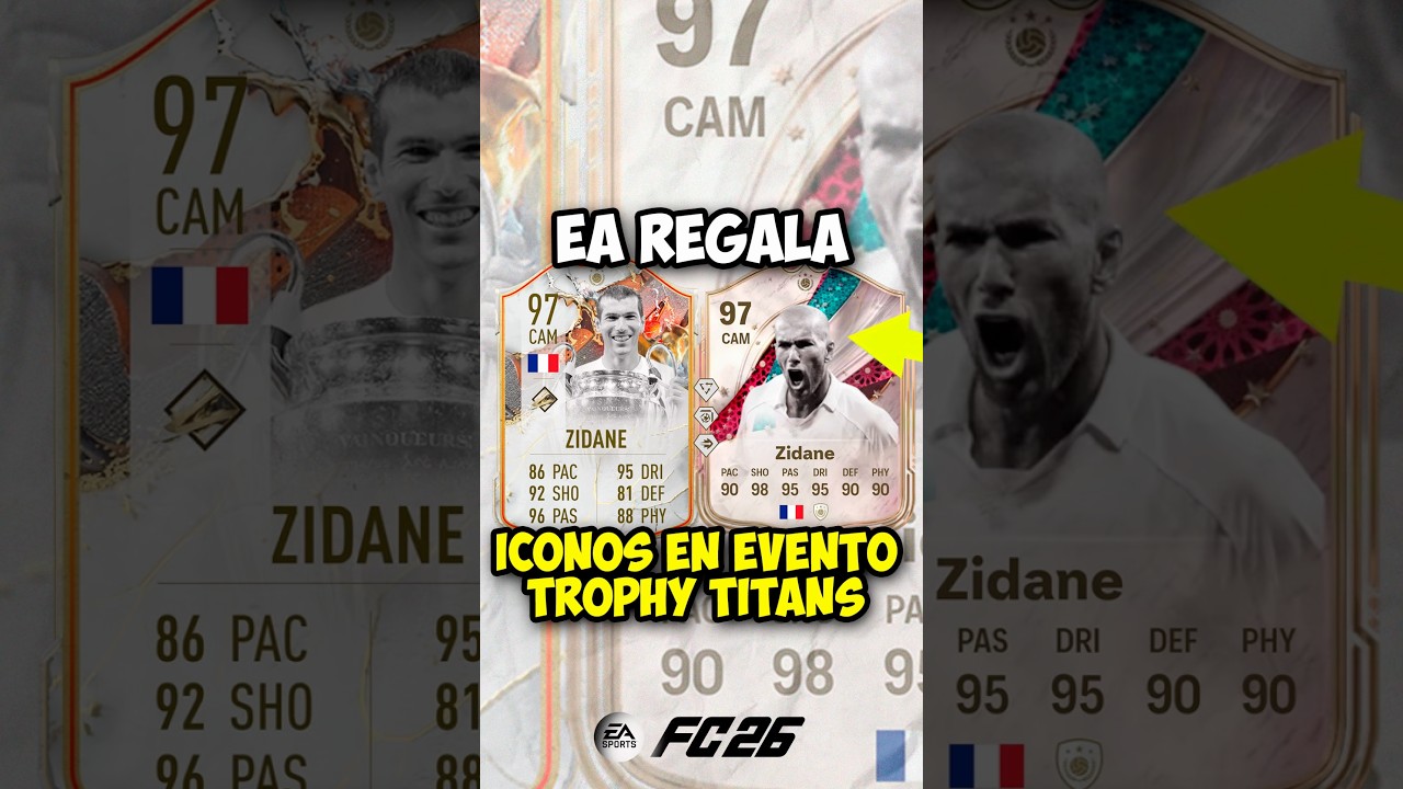🚨🔥EA is giving away free icons in the Trophy Titans event at EA FC 26🔥🚨