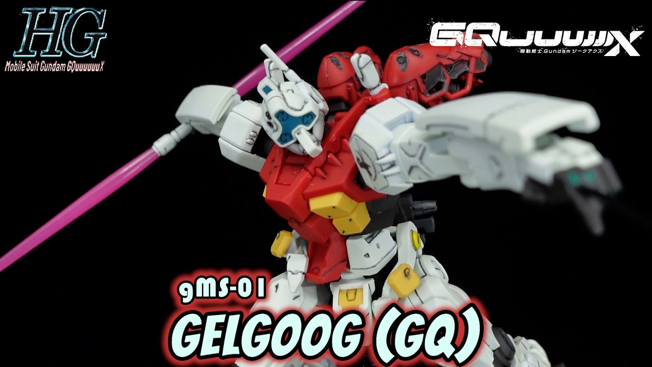 HG Sugai's Gelgoog Review | Mobile Suit Gundam GQuuuuuuX
