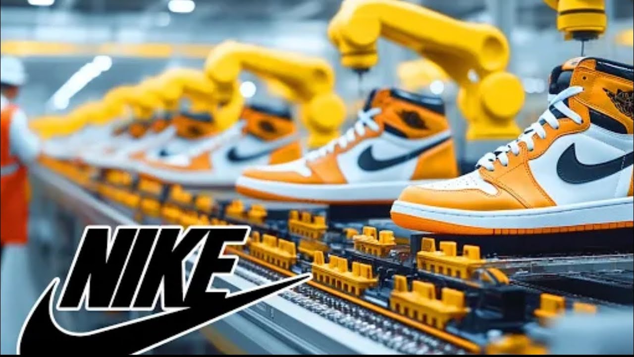 “Inside modern  Factory: How Nike’s  Shoes & T-Shirts Are Made (Full Process)