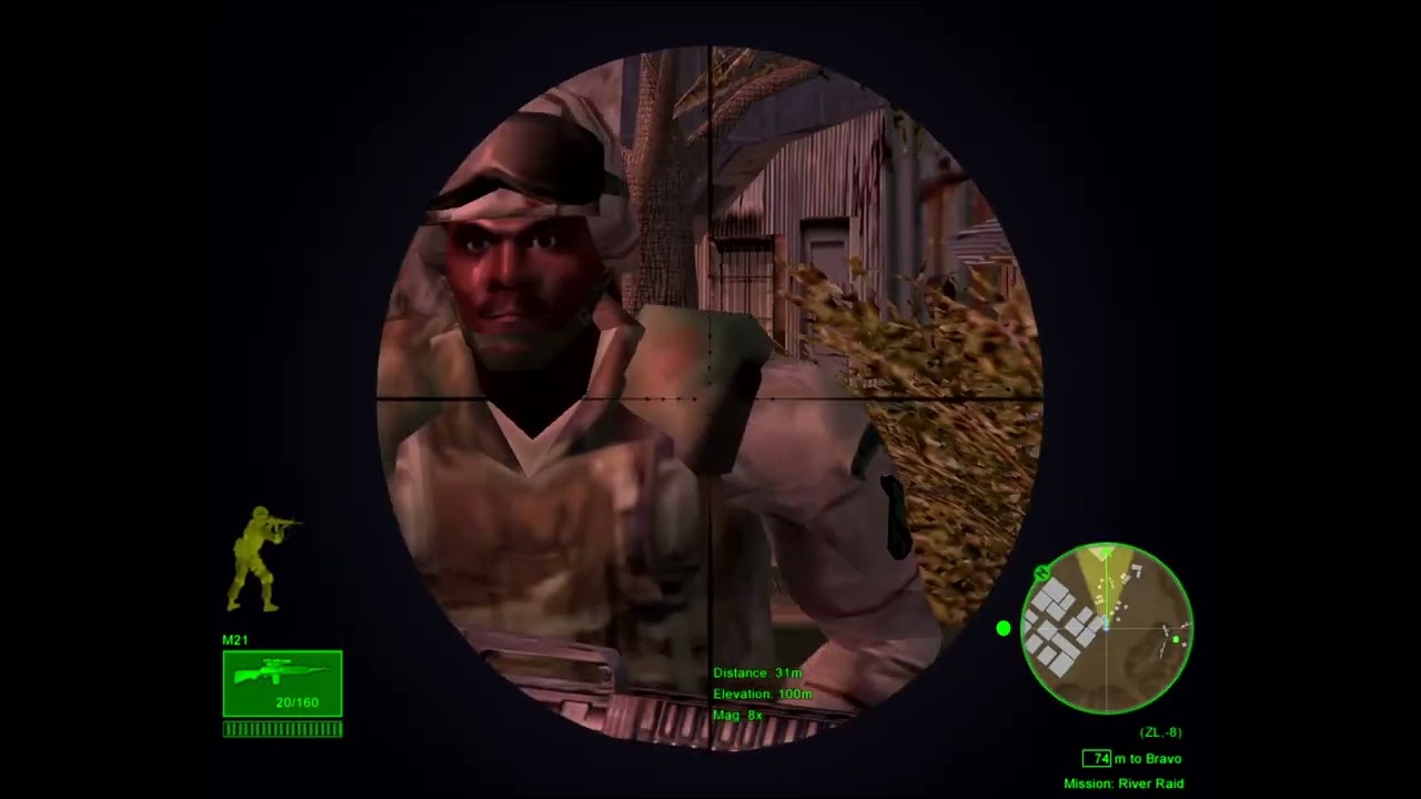 Delta Force: Black Hawk Down - Walkthrough | Mission 3 River Raid | Operator Difficulty