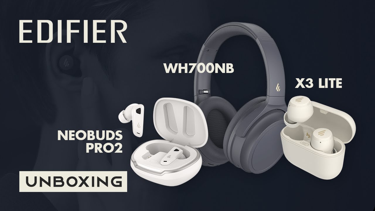 Edifier Neobuds Pro 2 | WH700NB | X3 Lite Unboxing [Eng Subs] (Tagalog)