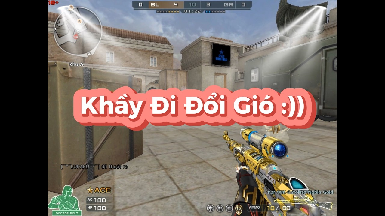 K98 Noble Gold ! Khầy Đi Đổi Gió Chút Bên TPS Mà Hơi Ỏ...Lỏ 😂😂😂