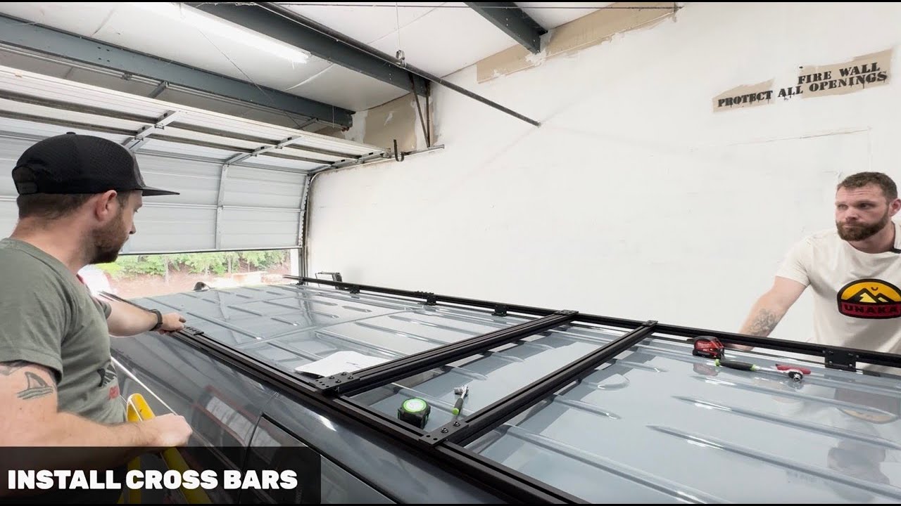 Step-by-Step Sprinter 170 Standard Roof Rack Installation | Unaka Gear Co.