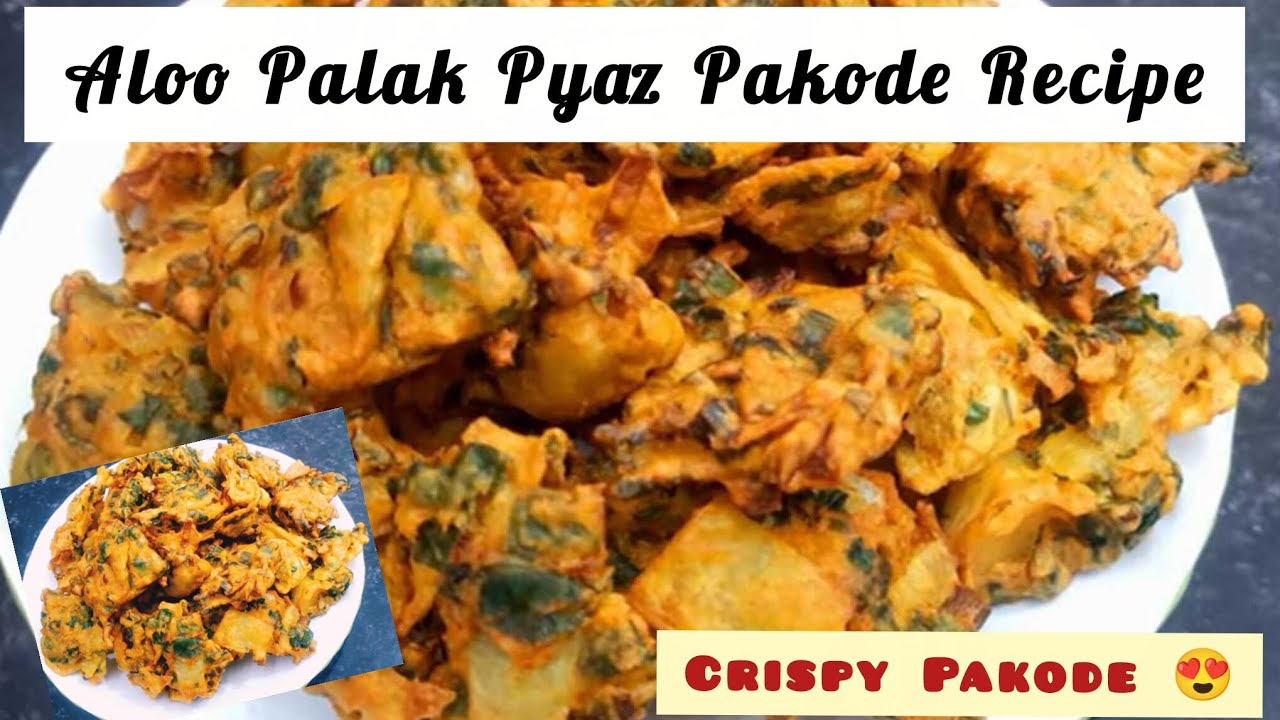 Crispy Aloo Palak Pyaz Pakode | Easy Besan Pakodi Recipe | Family Vlog | Simple Evening Snack Vlog 