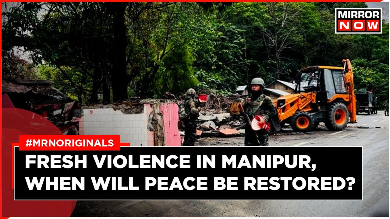 Manipur Violence | Search Ops Underway | Fresh Violence Reported In Manipur | English News