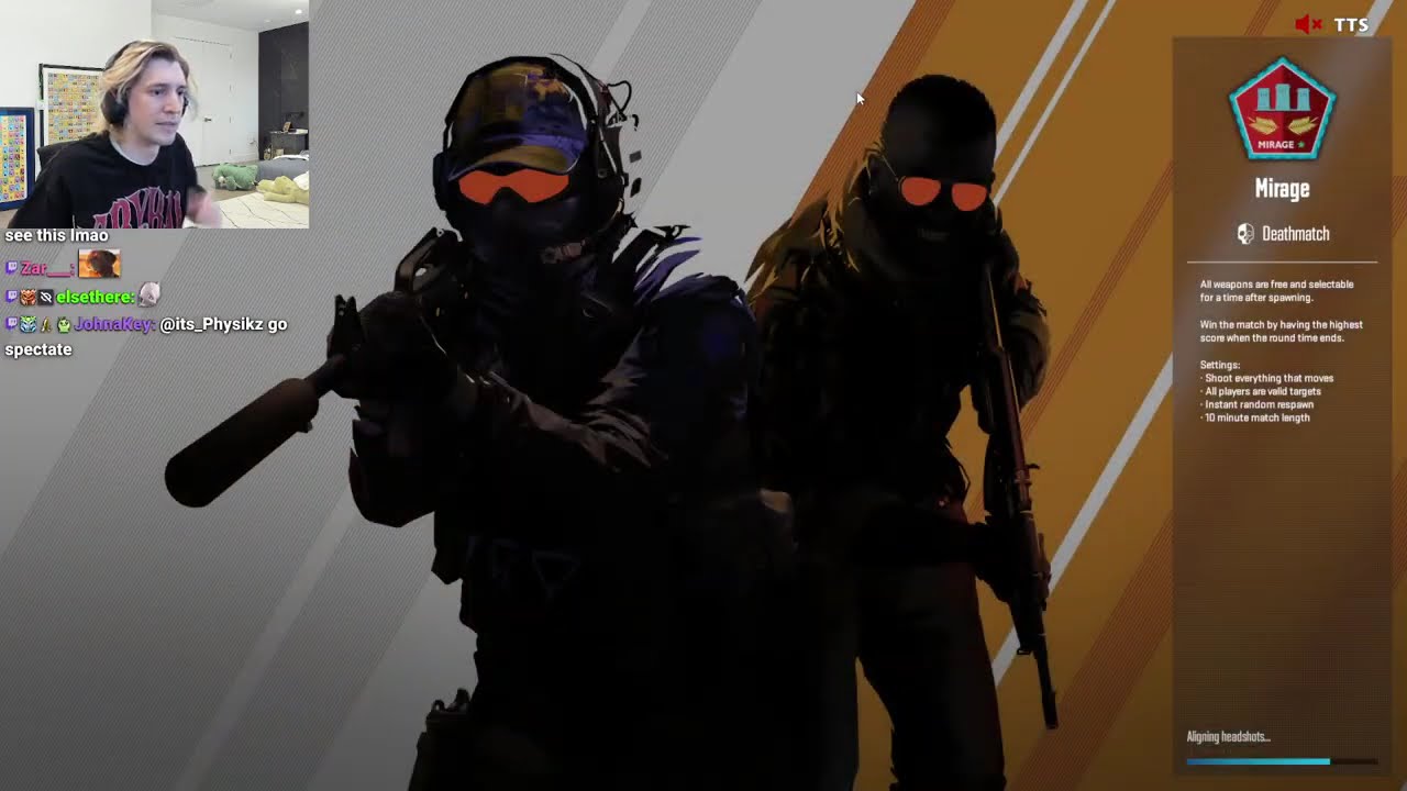 xQc Plays in JYNXZI's CS2 Tournament!