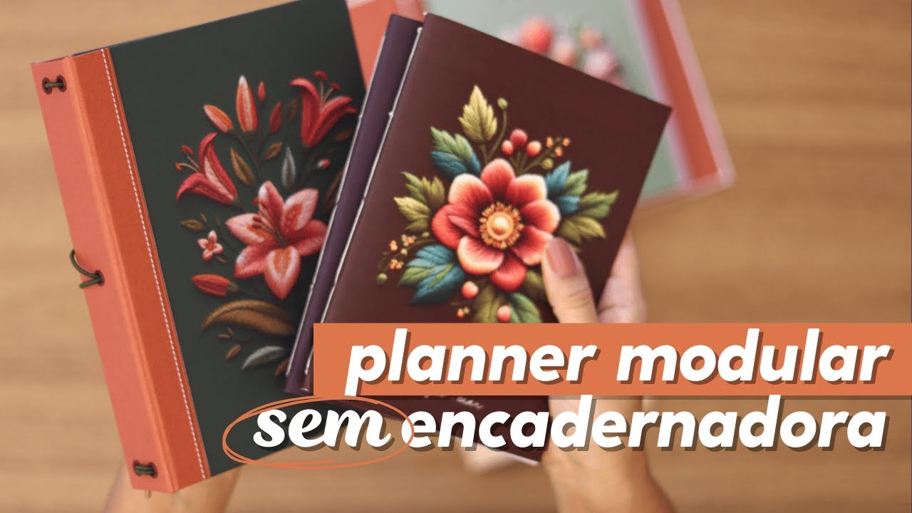 Planner Trimestral Modular | Lançamento + Tutorial de case para caderninhos
