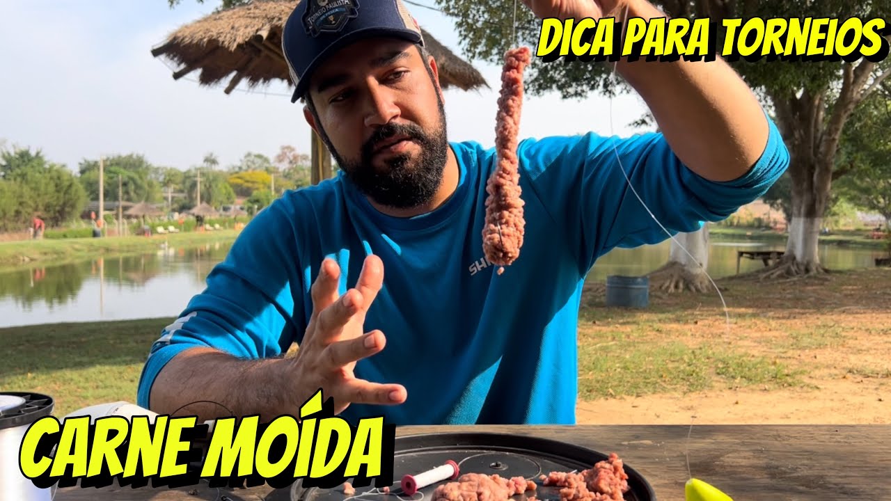COMO ISCAR A CARNE MOÍDA / DICA PARA TORNEIOS