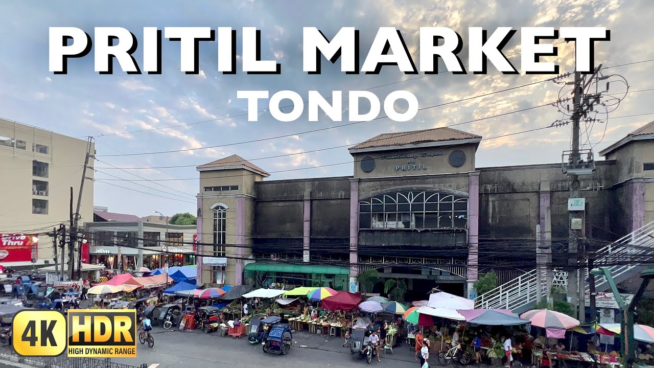 Pritil Market Update | 4K HDR | Tondo Manila Walking Tour
