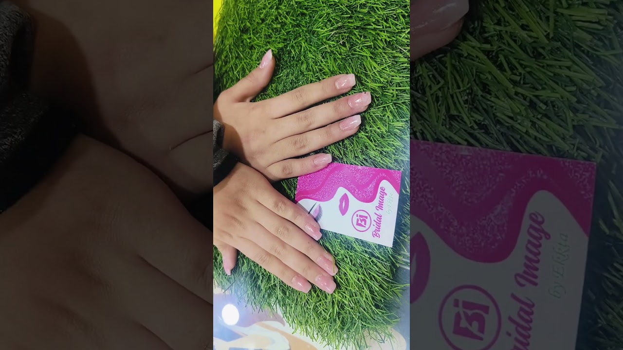 soft pink coffin nails