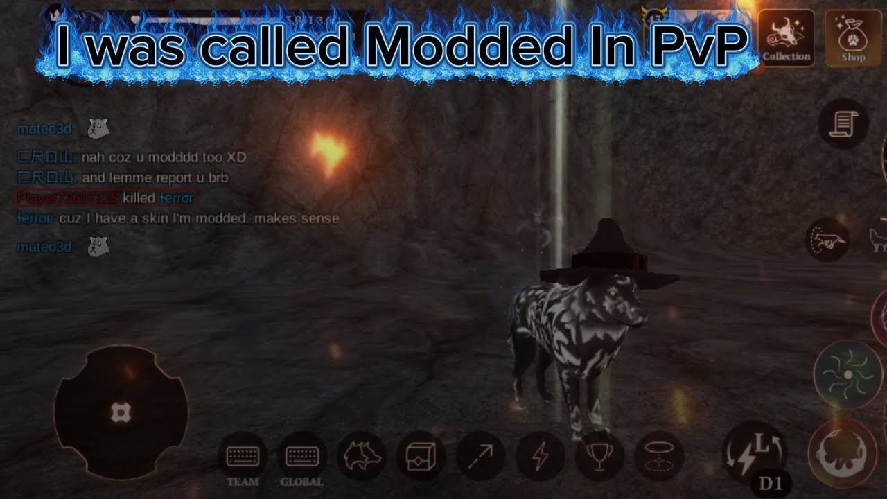 I was called Modded in PvP 😂
