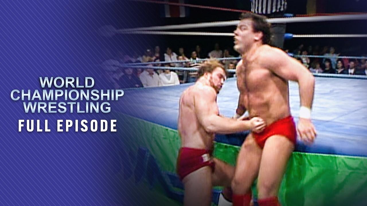 FULL EPISODE: $10,000 and TV Title on the line in Armstrong vs. Blanchard: WCW, Jan. 31, 1987