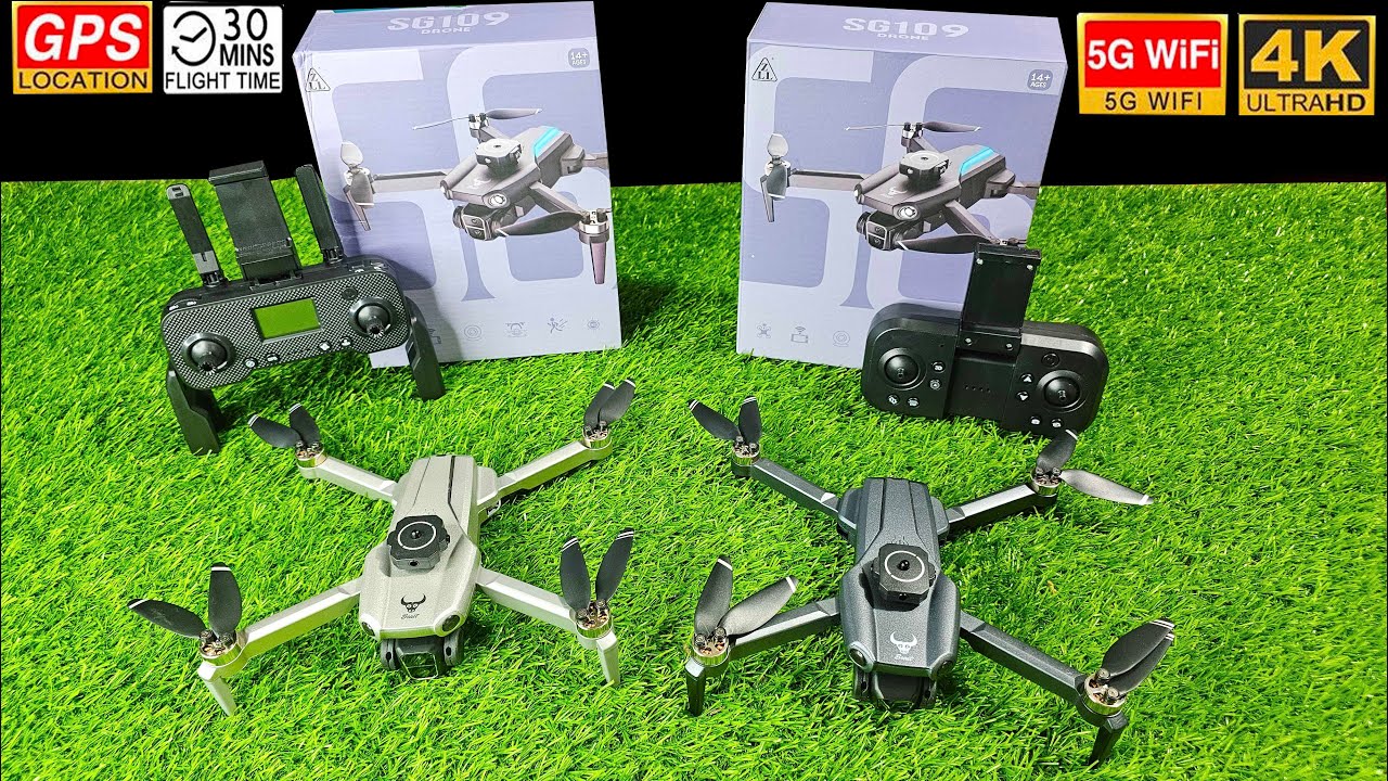 ZLL SG109 Max 2 Axis Stabilized Gimbal Drone Obstacle Avoidance 4K HD Camera GPS Drones Camera