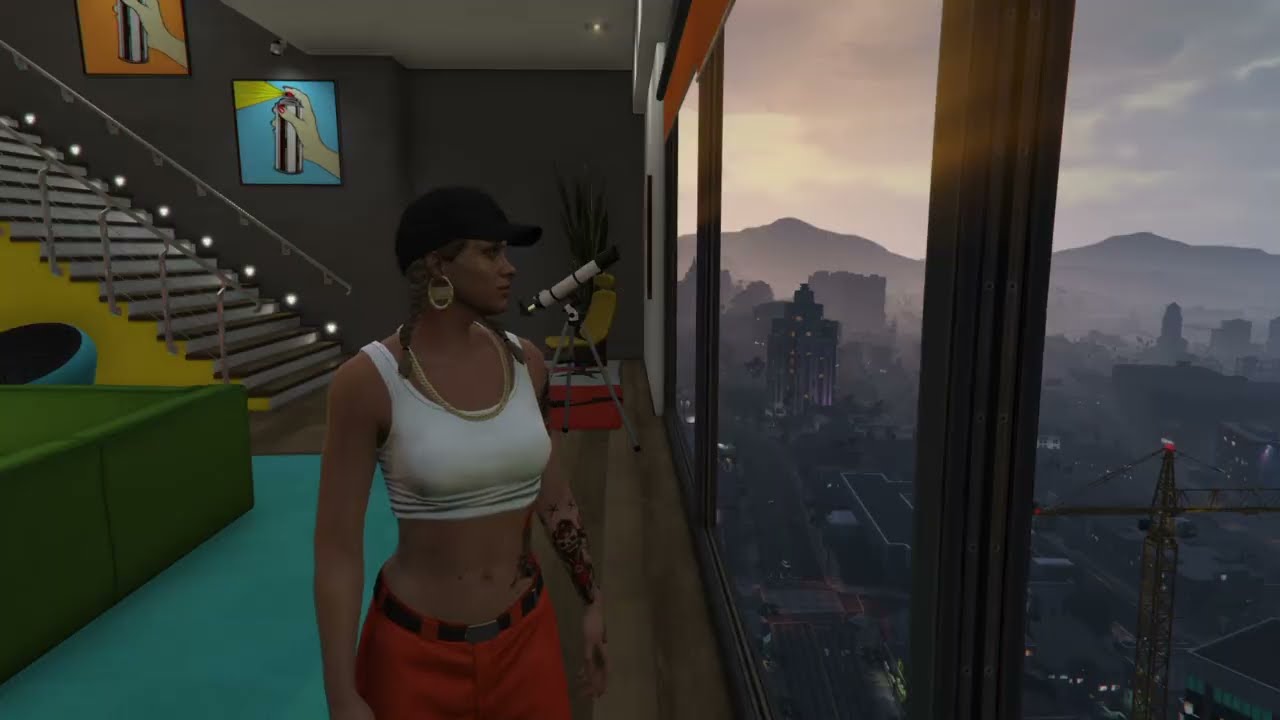 GTAO | Eclipse Towers | LU: first night in duh new house |  cinegame | Fizz@[PLAY]