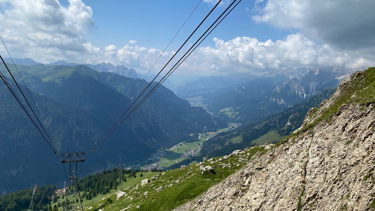 Discesa integrale funivia Doppelmayr 