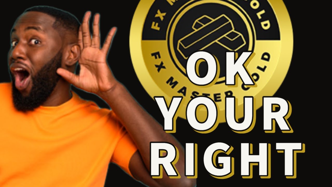 OK Your Right | FX Master Gold | A Quick Look At The Numbers | Passive Income On Steroids!!!!!!