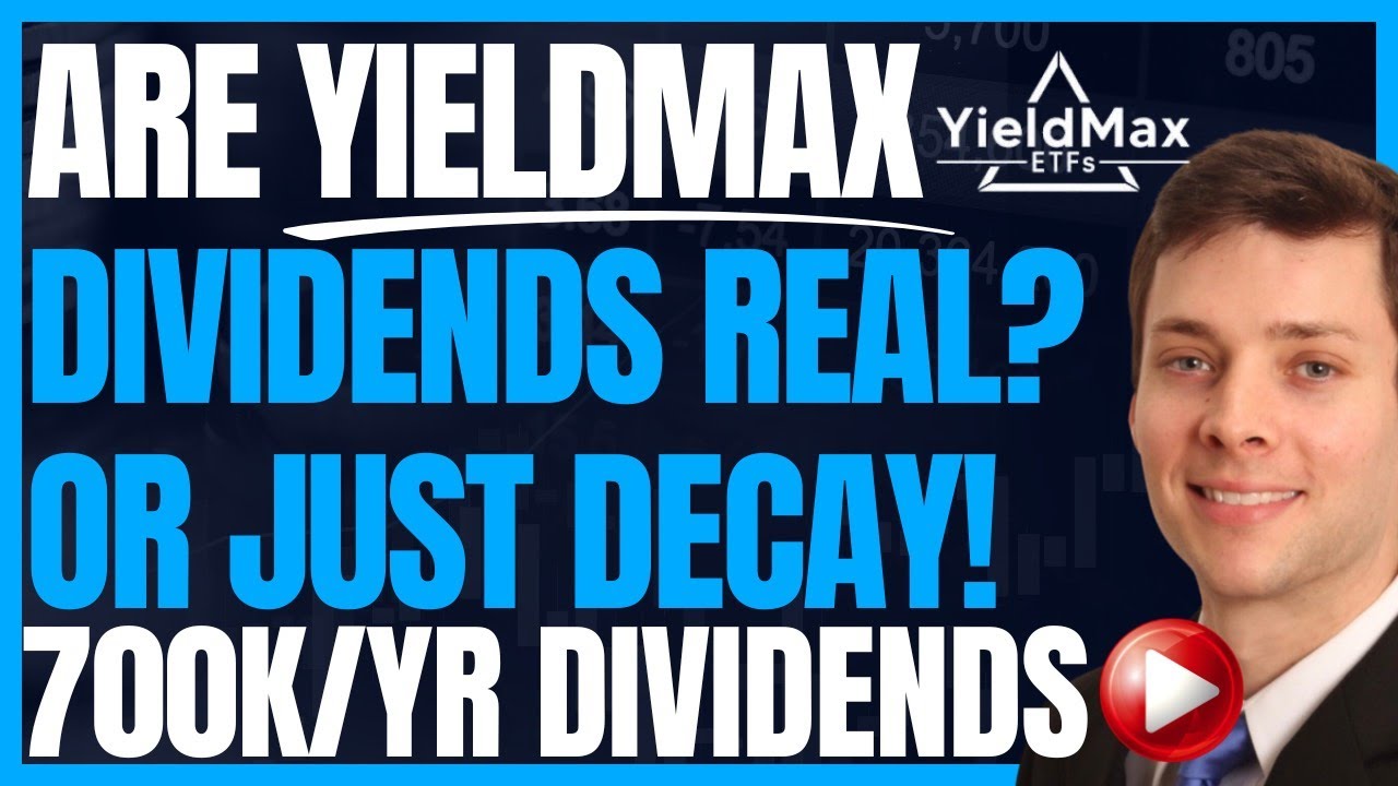 Реальны ли дивиденды Yieldmax? Или просто упадок! (Объяснение возврата капитала) #Инвестирование ...