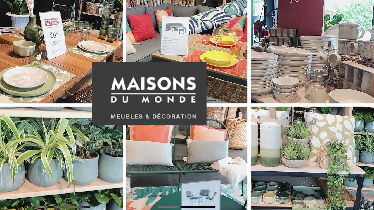 ✅ MAISONS DU MONDE ARRIVAGE MAI 24