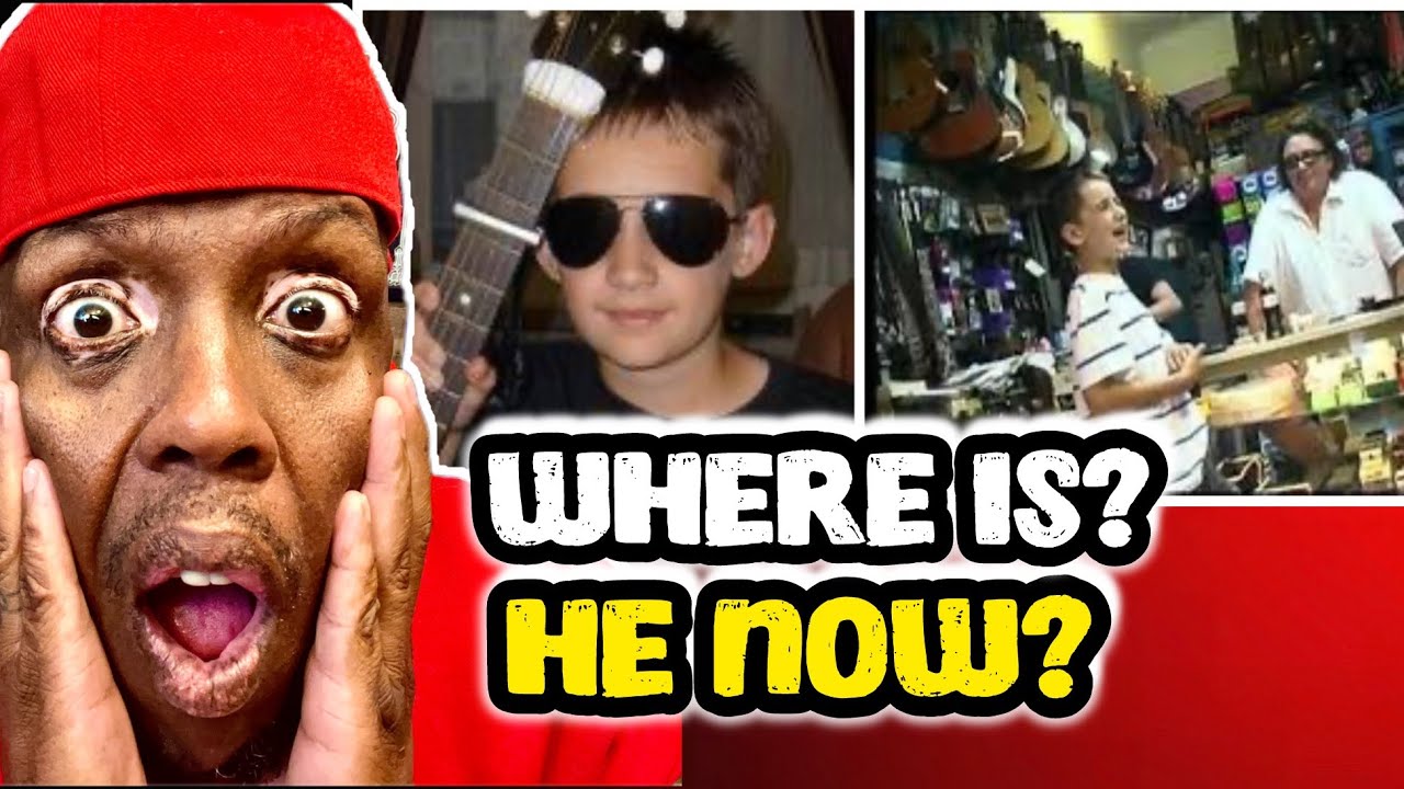 Singer songwriter reacts to White Kid Sing The Blues In Guitar Shop Like It's Nobody's Business!