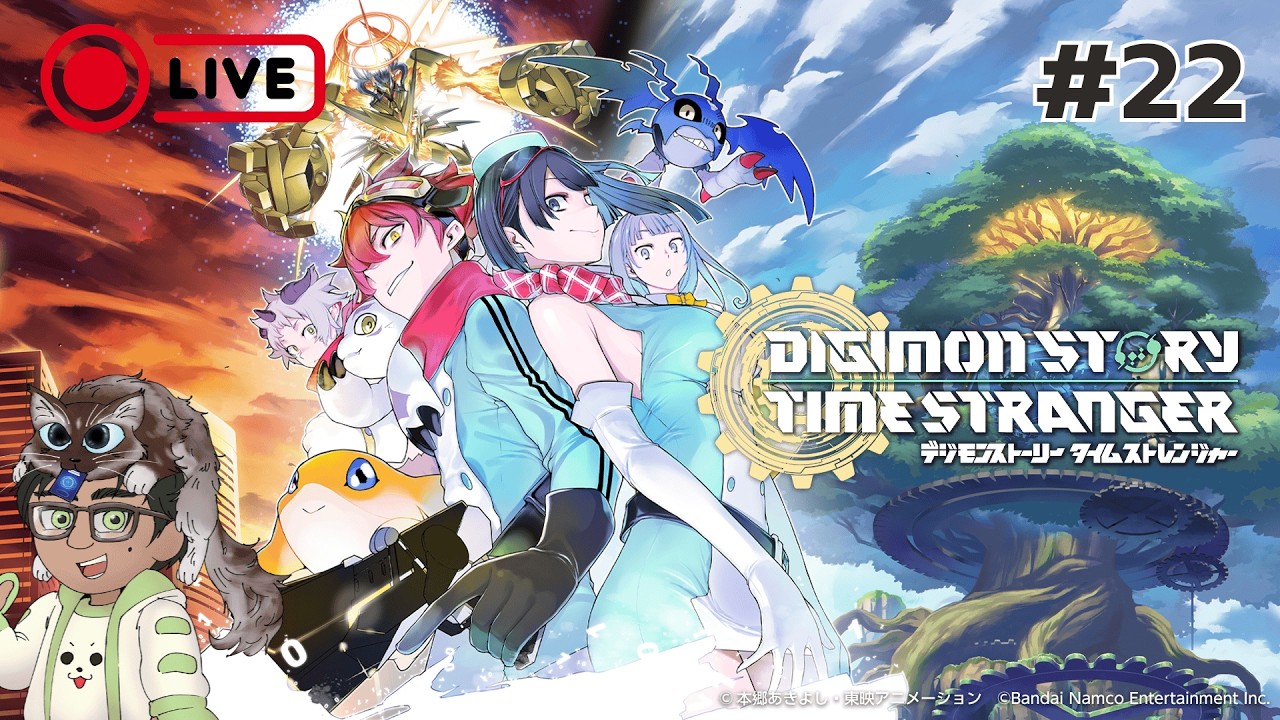 [🔴LIVE] DIGIMON STORY: TIME STRANGER #22