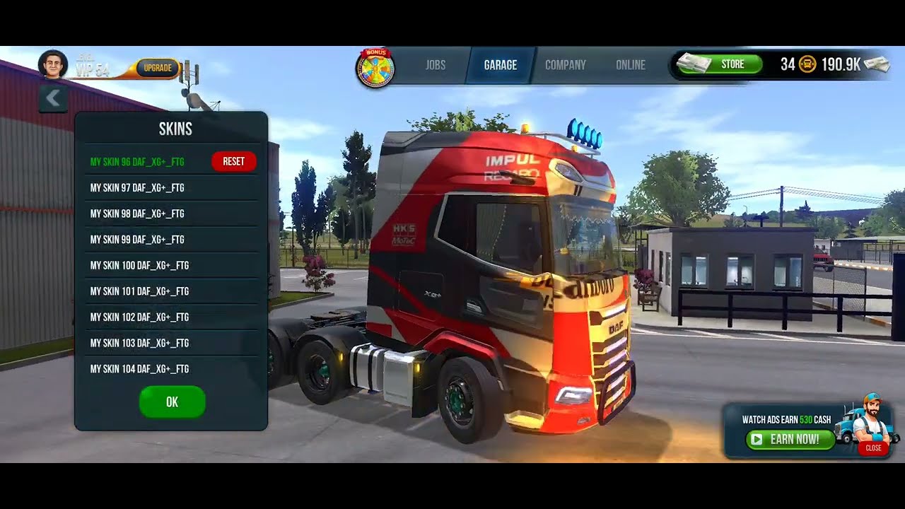 Truck Simulator : Ultimate - Drive DAF XG+ in Night #gaming #trending #simulator 