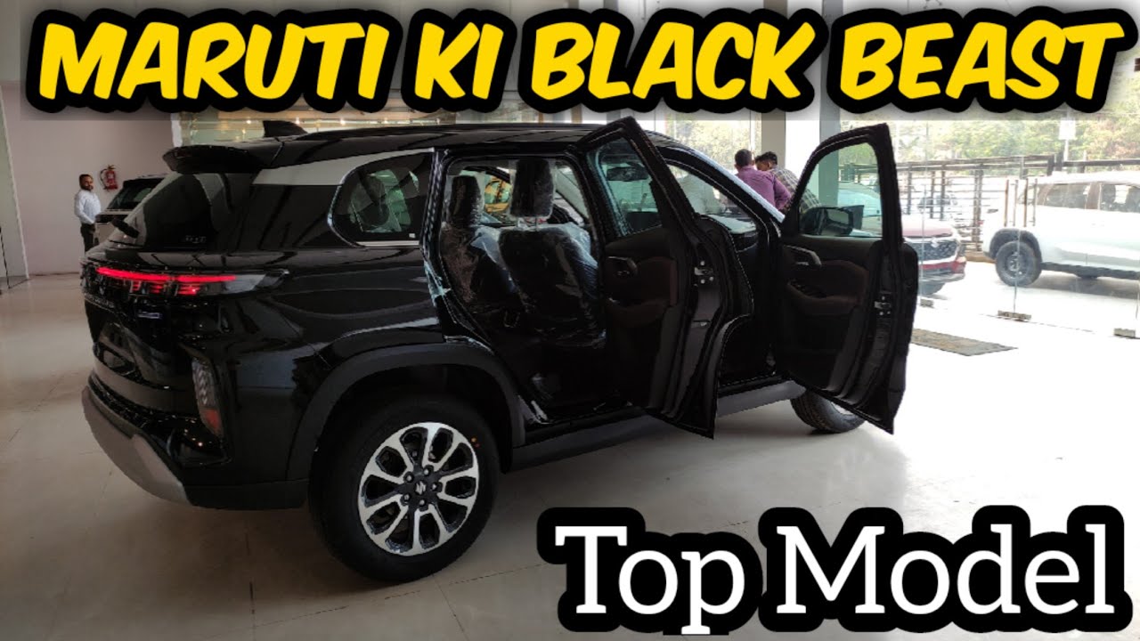 New Grand Vitara Alpha 2023 | Black Edition | Maruti ki Gangster car 🚗 Full bhaukaal #grandvitara