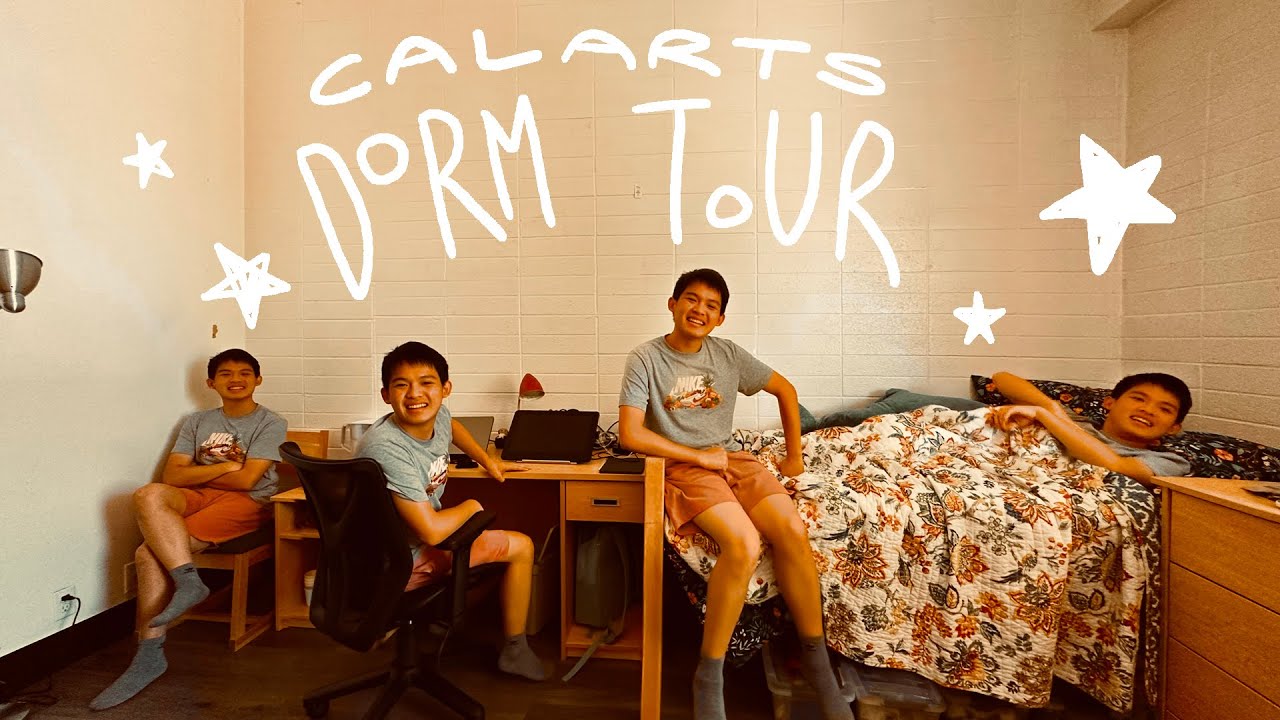 MOVING IN TO CALARTS (a vlog and a dorm tour)