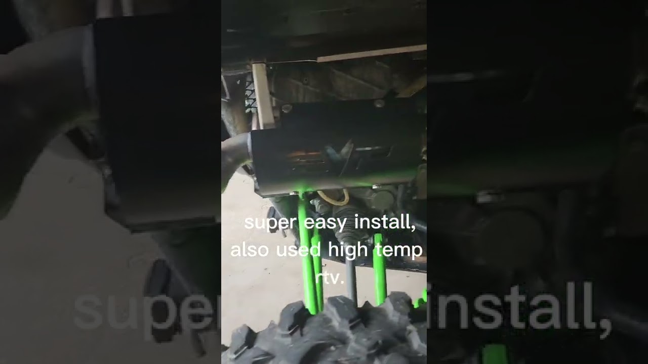 EVO Powersports slip-on sound clips on a 2022 Kawasaki KRX. The HULK machine gets a EVO muffler!!